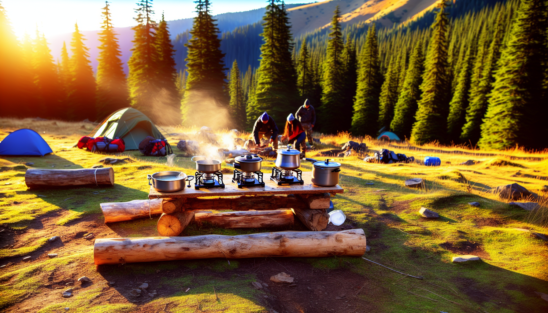 Camping-Kocher im Test: Gas, Spiritus oder Holz?