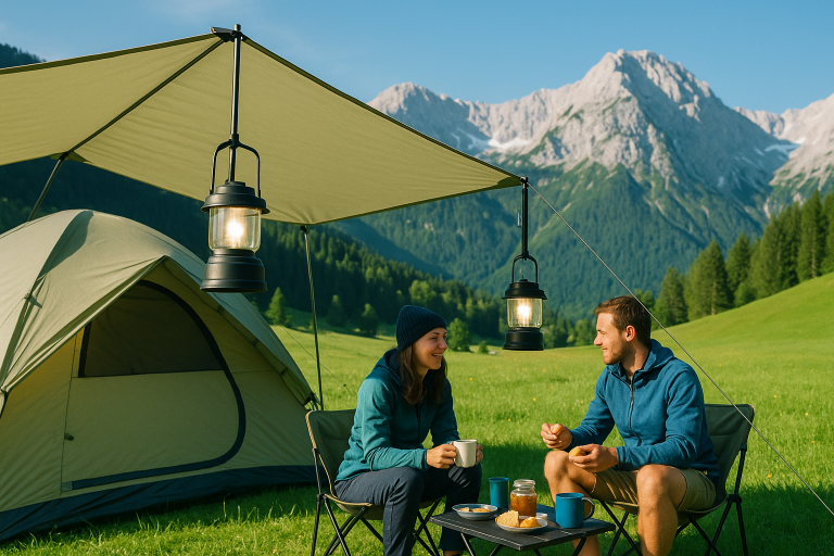 Camping Laternen günstig: 7 LED-Lampen für Zelt und Vorzelt