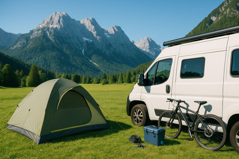 Camping Schloss Test: Zelt, Van & Ausrüstung sicher schützen