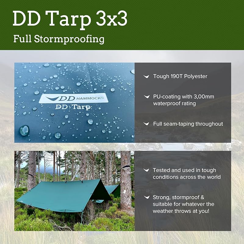 DD HAMMOCKS Tarp 3x3m