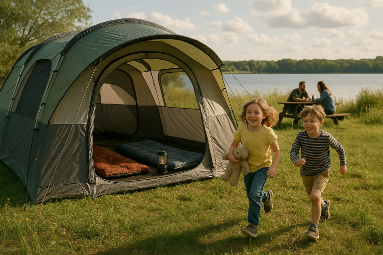 Familienzelte Test 2026: Die besten 8 großen Zelte