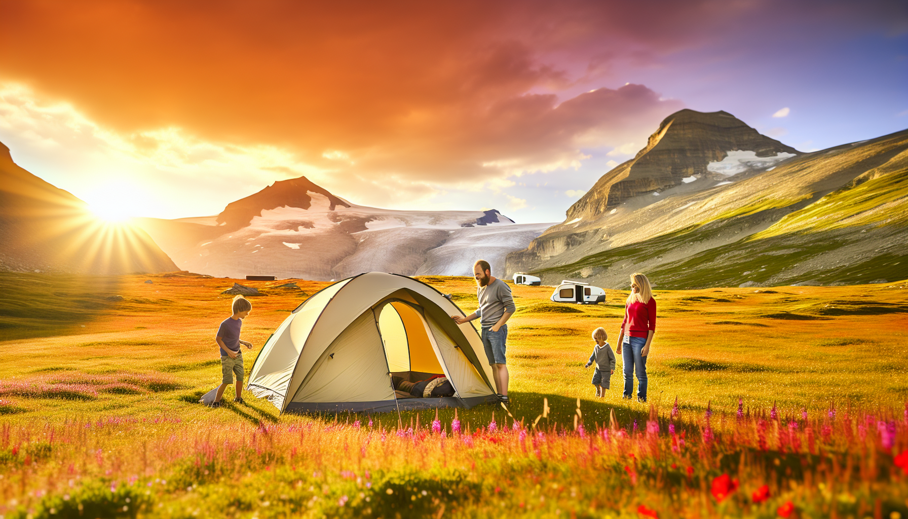 Familienzelte Test 2026: Die besten 8 großen Zelte