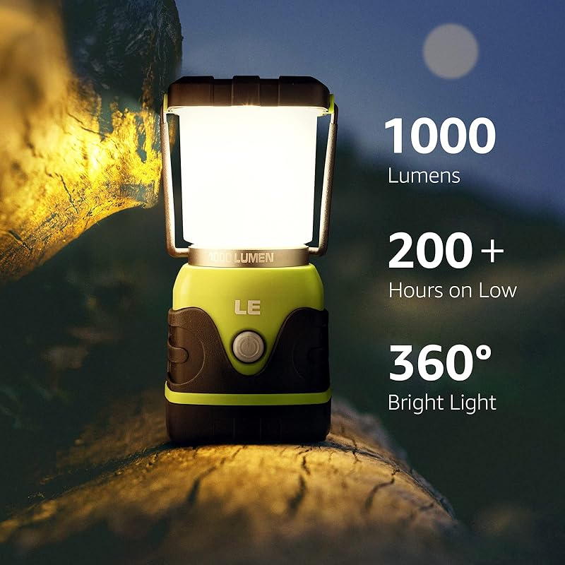 LIGHTING EVER Faltbare LED Campinglampe