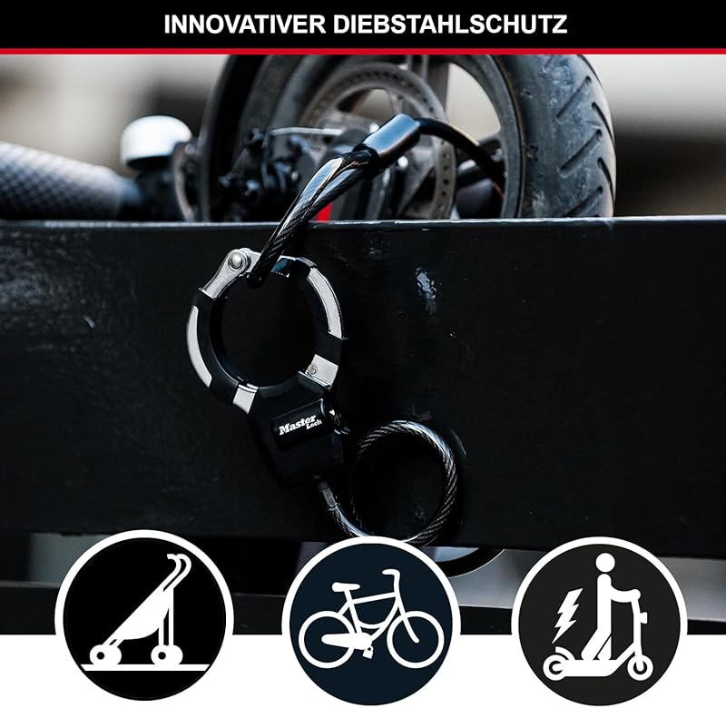 MASTER LOCK Kabelschloss 8143