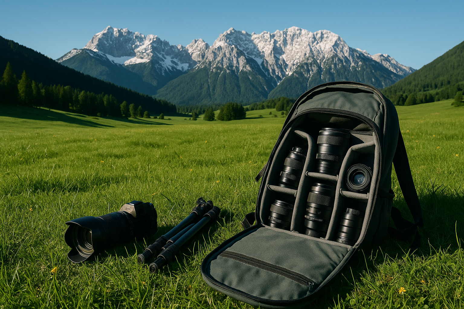 Outdoor Fotografie Ausrüstung: Packliste für Naturfotografen