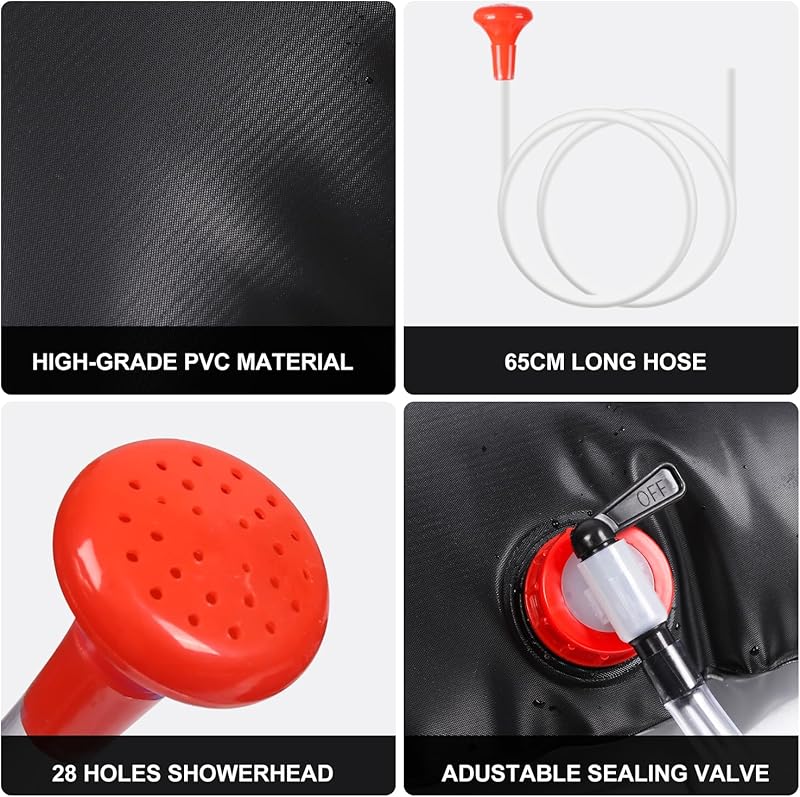 QDRECLOD Druckpumpen Campingdusche 20L