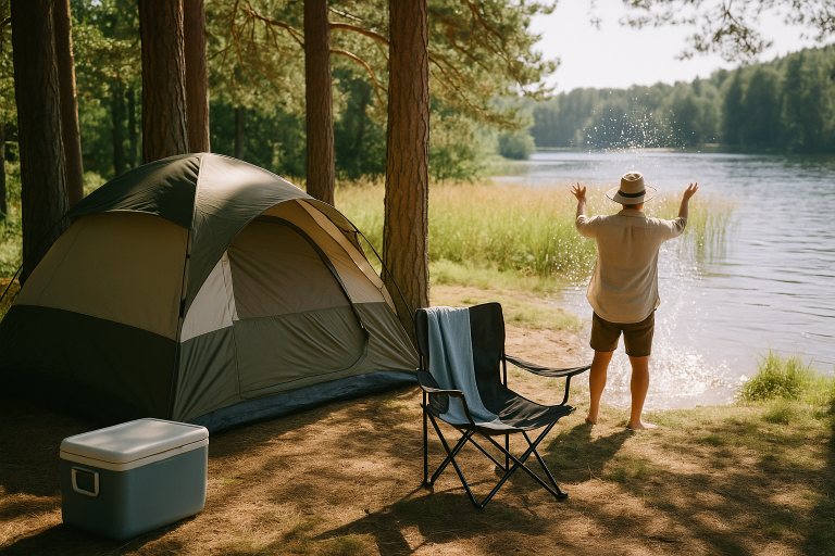 Sommer Camping Tipps: Kühlung und Schutz vor Hitze