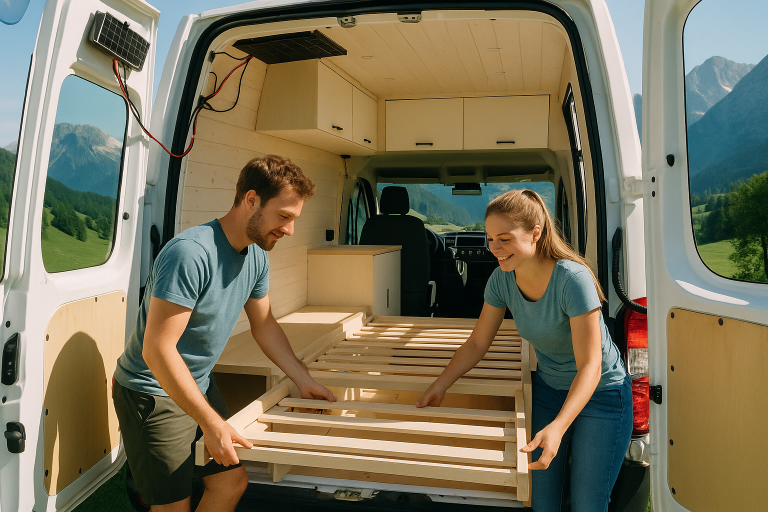 Van Ausbau Anfänger: Bett, Stauraum & Elektrik Basics 2026