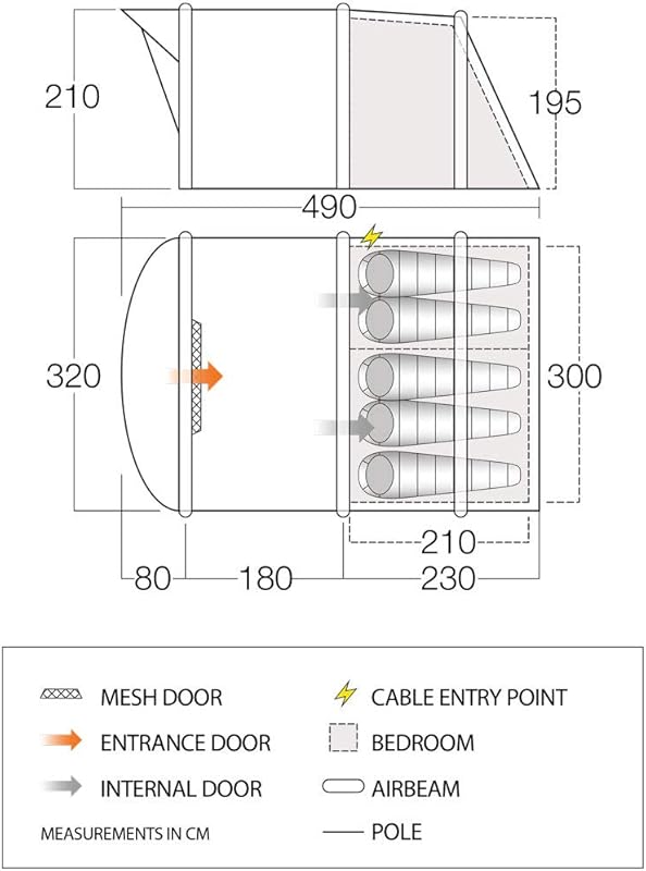 VANGO Odyssey Air 500
