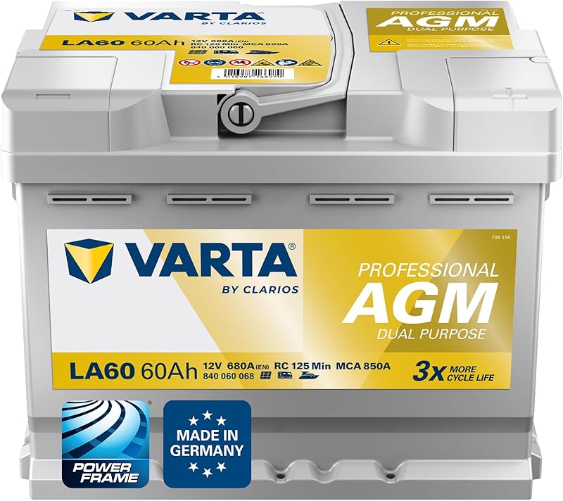 VARTA AGM Versorgungsbatterie 12V 95Ah