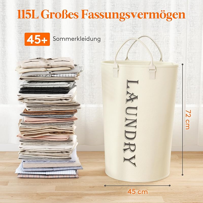 LIFEWIT Faltbarer Waschbeutel 15L