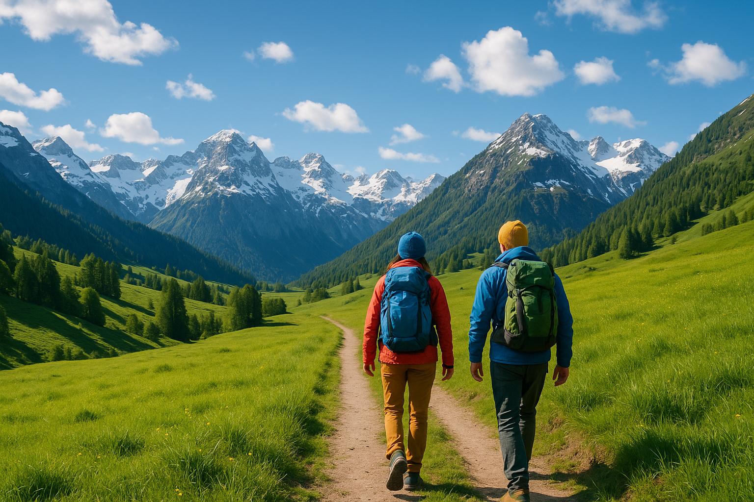Frühlings-Wanderungen: Ausrüstung für wechselhaftes Wetter