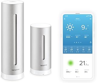 Netatmo oder AcuRite Tragbarer Wetter-Sensor (mit App)