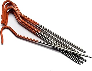 VARGO Titanium Tent Stakes 6er-Set